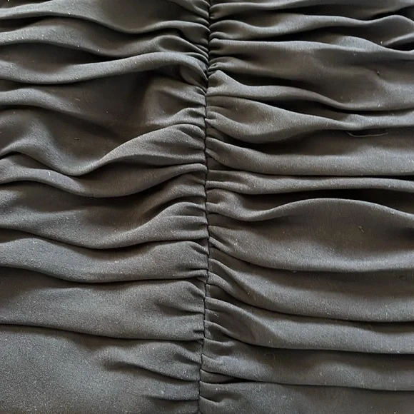 Zara Draped Ruched Bodycon Mini Dress - Picture 6 of 6